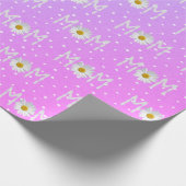 Mam Daisy over poka Dots Wrapping Paper Cadeaupapier (Hoek)