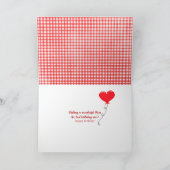 Mam Daisy over rode en witte gingham Kaart (Binnen)