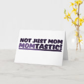 Mam, dat is Momtastic Kaart (Gele Bloem)