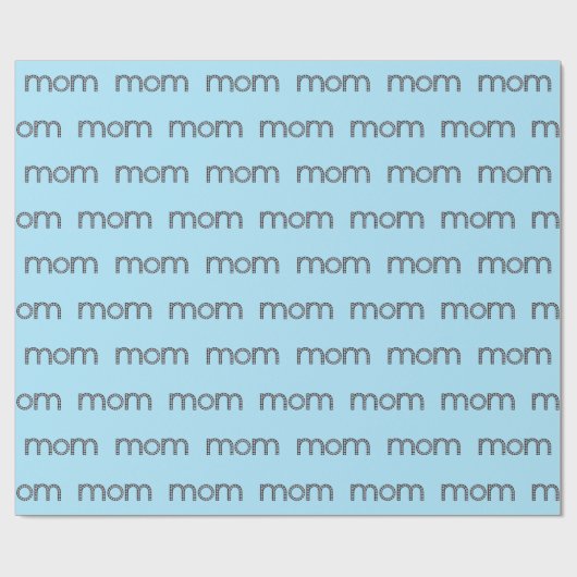 Mam dat papier verpakt (Vlak)