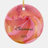 Mam Daughter Photo Ornaments Holiday Kerstmis Keramisch Ornament (Achterkant)