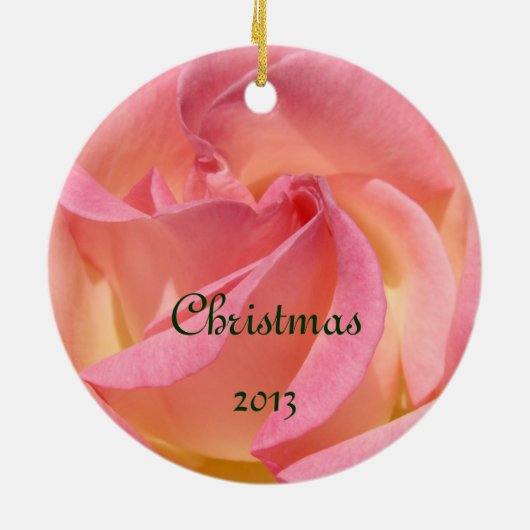 Mam Daughter Photo Ornaments Holiday Kerstmis Keramisch Ornament (Achterkant)