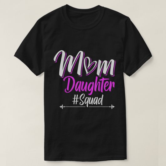 Mam Daughter Squad T-shirt (Design voorkant)