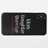 Mam Daughter Warrior.. Borstkanker Case-Mate iPhone Case (Achterkant (horizontaal))