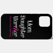 Mam Daughter Warrior.. Borstkanker Case-Mate iPhone Case (Achterkant (horizontaal))
