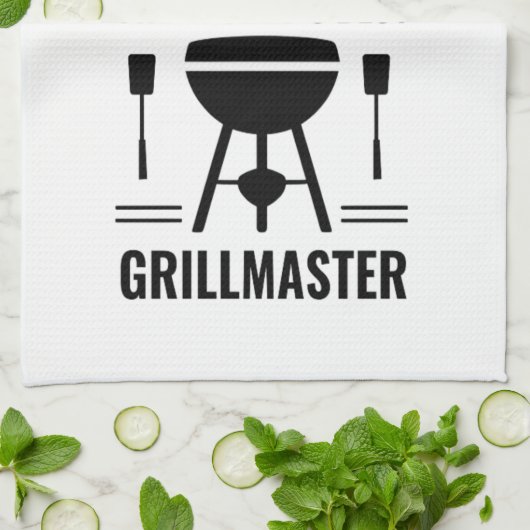 Mam de beste Grillmaster keukenhanddoek ter wereld (Gevouwen)