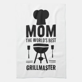 Mam de beste Grillmaster keukenhanddoek ter wereld