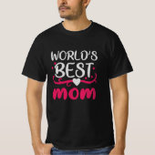 Mam - De beste moeder ter wereld T-shirt (Voorkant)