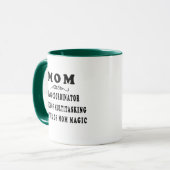 Mam, de Chaos Coördinator - Perfecte Moederdag Mok (Voorkant links)