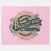 Mam de grootste sukkel van mij naar jou sturen fleece deken (Voorkant (Horizontaal))