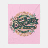 Mam de grootste sukkel van mij naar jou sturen fleece deken (Voorkant)