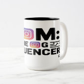 Mam: de OG-influencer Tweekleurige Koffiemok (Voorkant rechts)