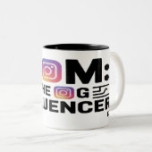 Mam: de OG-influencer Tweekleurige Koffiemok (Voorkant rechts)