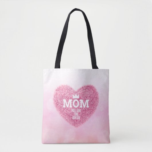 Mam De Queen Moederdag | Canvas tas (Voorkant)