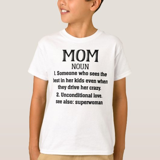 Mam Definition Shirt - Funny Moederdag Gift (Voorkant)