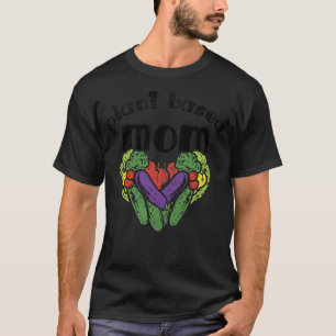 Mam Design op Plant van vrouwen, Vegan T-shirt
