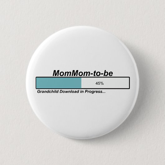 Mam downloaden om te worden ronde button 5,7 cm (Voorkant)