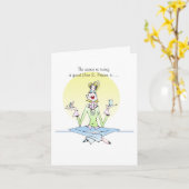 Mam E. Persoon verjaardag of vriendschapskaart Kaart (Gele Bloem)