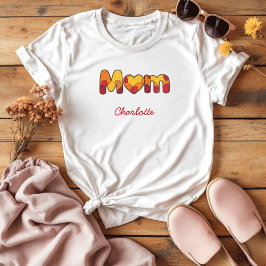 mam | Eenvoudig cadeau voor mama | Schattigee Moed T-shirt
