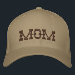 Mam Eenvoudige Moderne Typografie Custom Geborduurde Pet<br><div class="desc">Mom Simple Modern Typography Custom Embroidered Baseball Pet is voorzien van de eenvoudige moderne geborduurde tekst "Mom". Perfect als cadeau voor mama voor Moederdag,  Kerstmis,  verjaardag en meer. Creëer door Evco Studio www.zazzle.com/store/evcostudio</div>