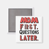 Mam eerst. Vragen Later magneet (Voorkant / Achterkant)
