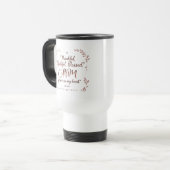 MAM - Elegante Roos Script Reisbeker (Voorkant links)