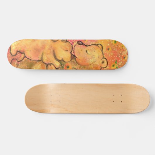 Mam en Baby Beer - Hug Persoonlijk Skateboard (Horizontaal)