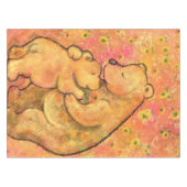 Mam en Baby Beer - Moederdag - Hug Tafelkleed (Voorkant (Horizontaal))