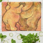 Mam en Baby Beer - Moederdag - Hug Theedoek (Gevouwen)