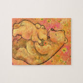 Mam en Baby Beer - Moederdag Legpuzzel (Horizontaal)