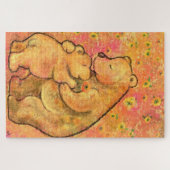 Mam en Baby Beer - Moederdag - Legpuzzel (Horizontaal)