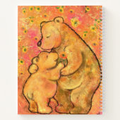Mam en Baby Beren Notitieboek (Achterkant)