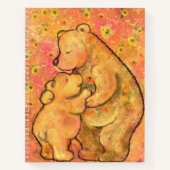Mam en Baby Beren Notitieboek (Voorkant)