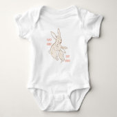 Mam en Baby Bunny Design Romper (Voorkant)