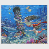 mam en baby cadeaupapier (Vlak)