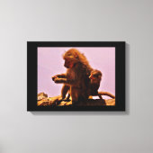 Mam en Baby Canvas Afdruk (Voorkant)