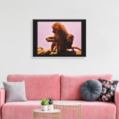 Mam en Baby Canvas Afdruk (Insitu (Woonkamer))