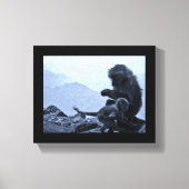 Mam en Baby Canvas Afdruk (Voorkant)