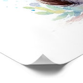 Mam en Baby Donkey Poster (Hoek)