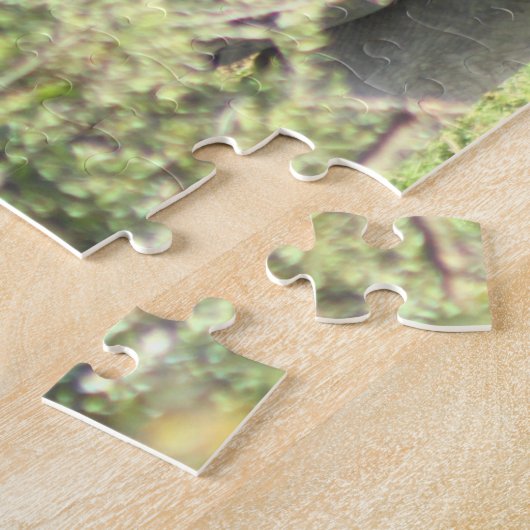 Mam en Baby Elephant Puzzle Legpuzzel (Zijkant)