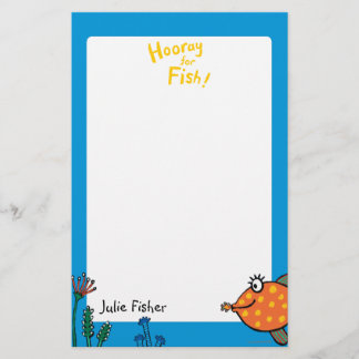 Mam en Baby Fish Kisses Briefpapier