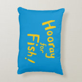 Mam en Baby Fish Kisses Decoratief Kussen (Achterkant (Verticaal))