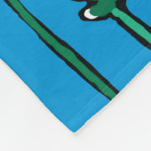 Mam en Baby Fish Kisses Fleece Deken (Hoek)