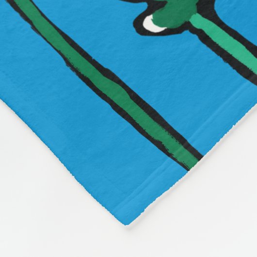 Mam en Baby Fish Kisses Fleece Deken (Hoek)