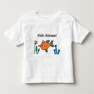 Mam en Baby Fish Kisses Kinder Shirts