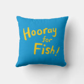 Mam en Baby Fish Kisses Kussen (Achterkant)