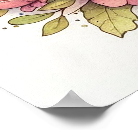 Mam en Baby Frog Poster (Hoek)