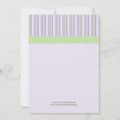 Mam en Baby Giraffe Baby shower Uitnodiging (Achterkant)