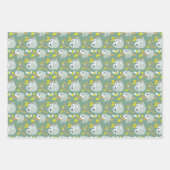 Mam- en Baby-gleufpatroonset van 3 Inpakpapier Vel (Voorkant 3)