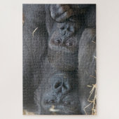 Mam en Baby Gorilla Legpuzzel (Verticaal)